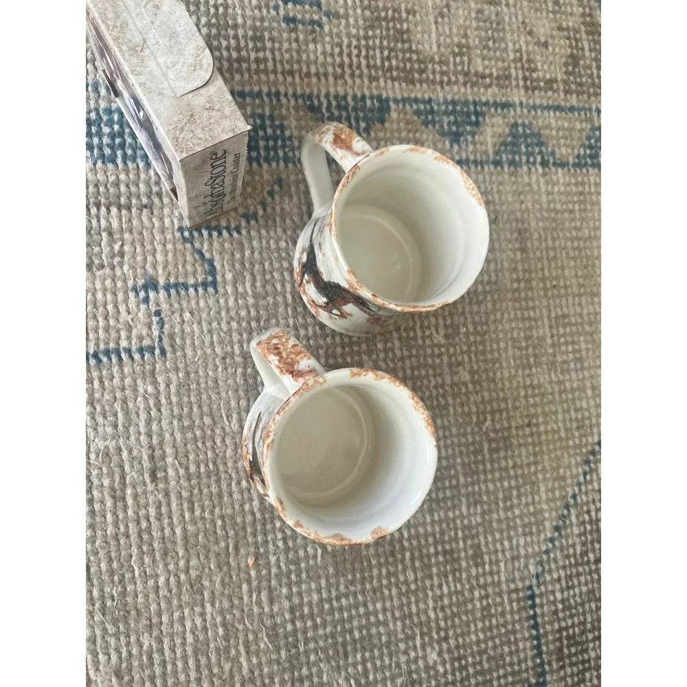 Horse Equestrian Lover Mug & Coaster Bundle 6 missing Western Cowboy Piece